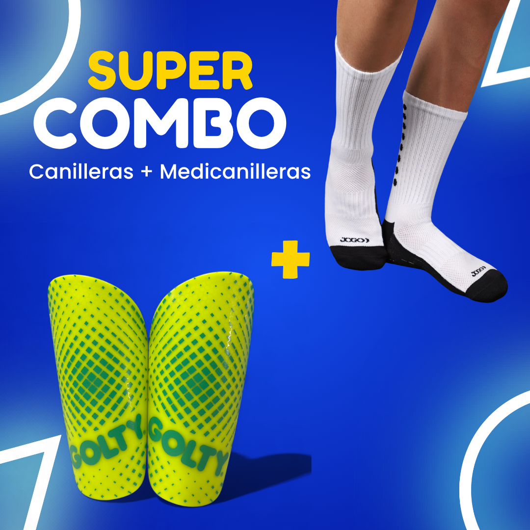 Combo Canillera Competencia Amarillo limon + Medicanilleras