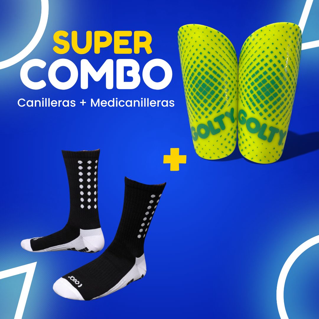Combo Canillera Competencia Amarillo limon + Medicanilleras