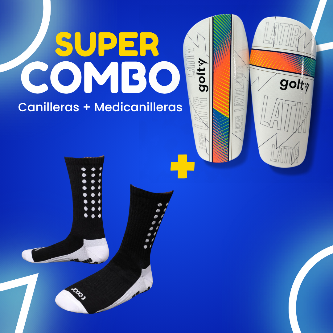Combo Canillera Competencia Latir Blanco + Medicanilleras