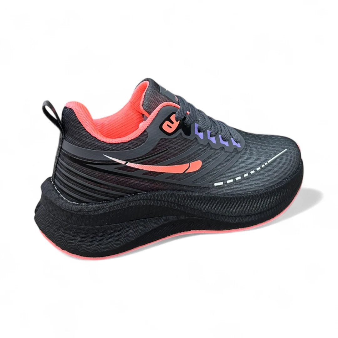 FR21A-03 Flyrunning Gris/Negro/Salmon