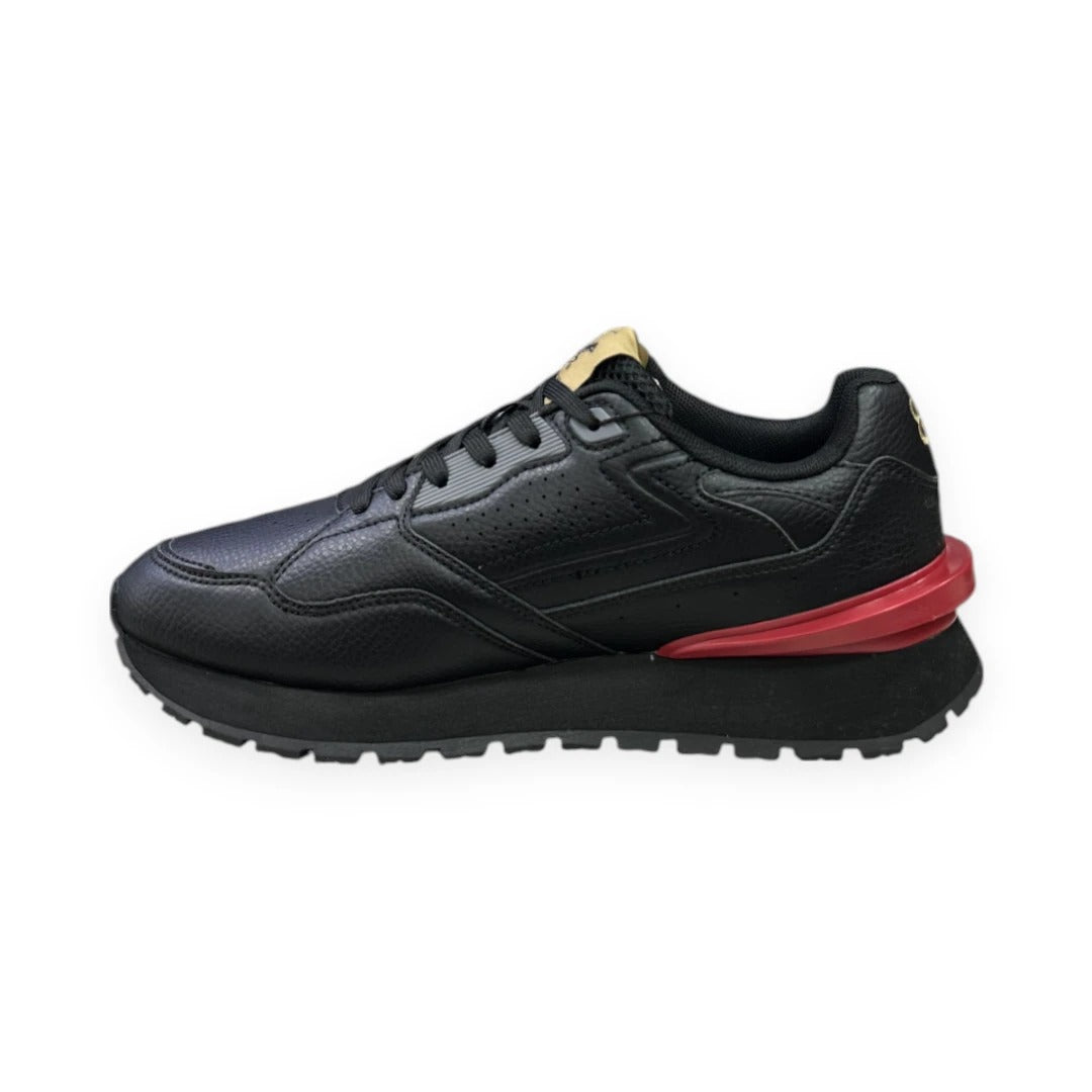 Polo Beverly Hills Borne Negro/Rojo