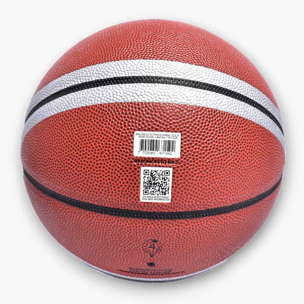 BALÓN DE BALONCESTO PROFESIONAL GOLTY AERO DUNK No.7