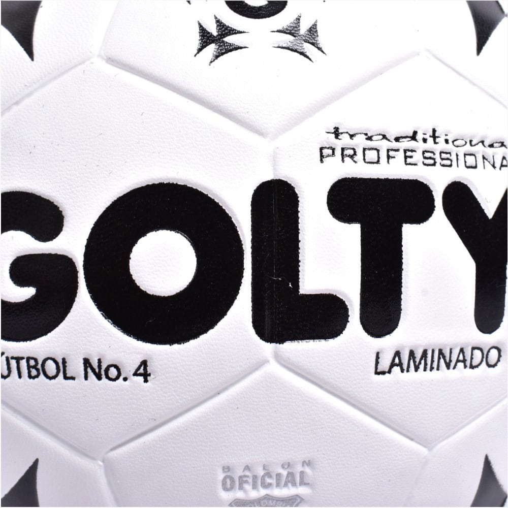 BALÓN DE FÚTBOL PROFESIONAL GOLTY TRADICIONAL No.4