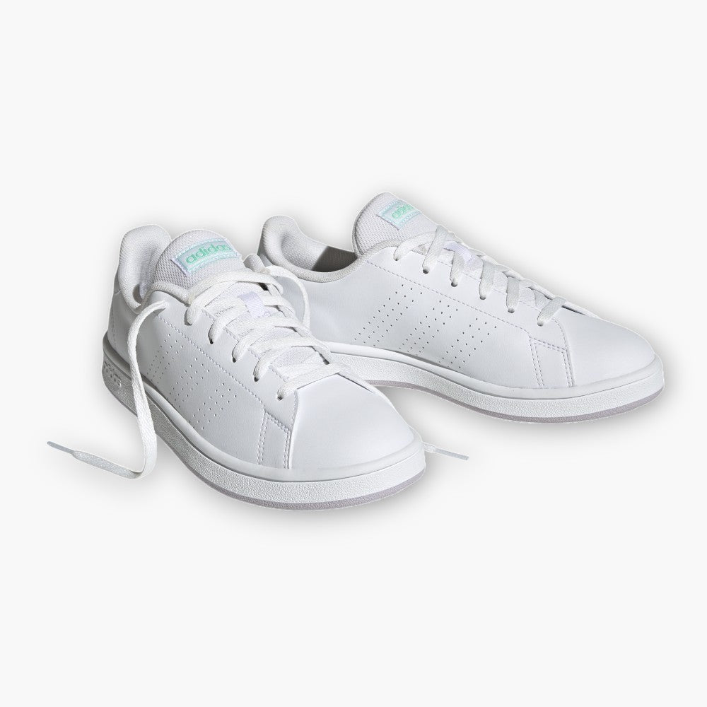 TENIS ADIDAS ADVANTAGE BASE COURT HP9386 BLANCO/MENTA
