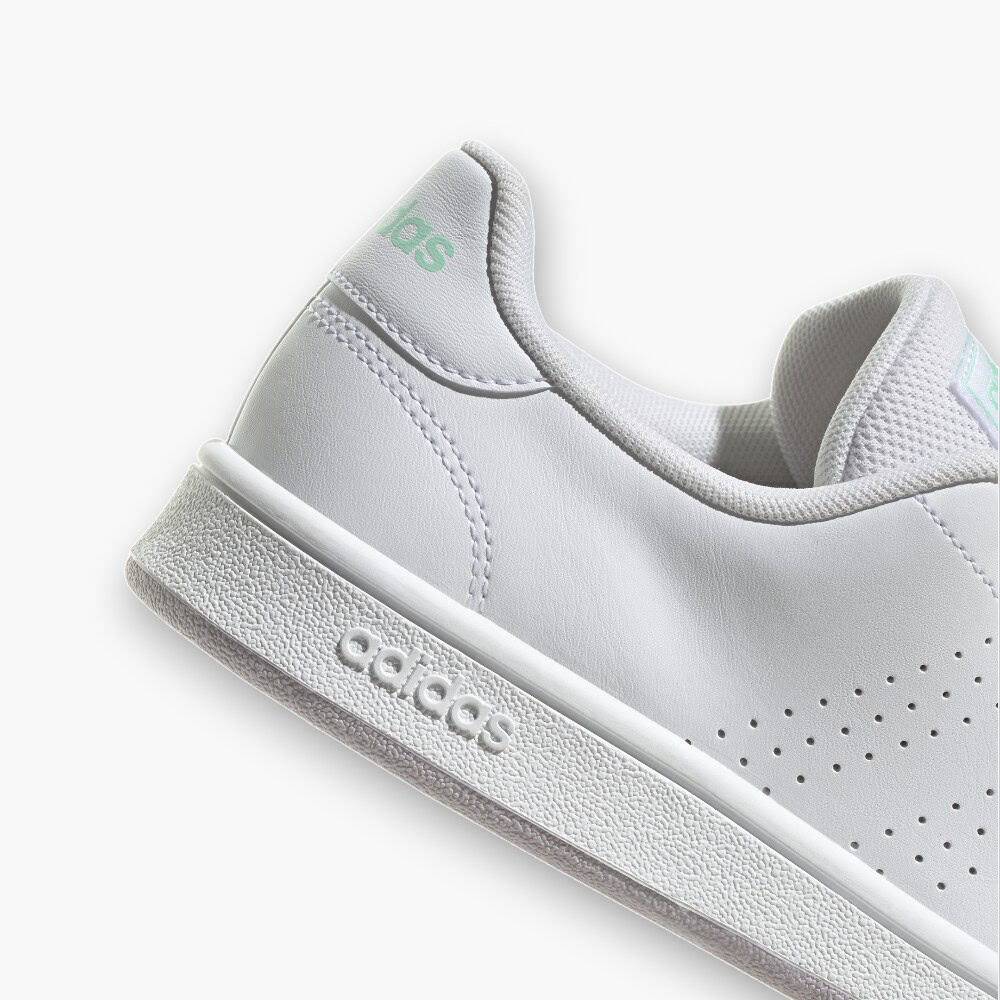 TENIS ADIDAS ADVANTAGE BASE COURT HP9386 BLANCO/MENTA