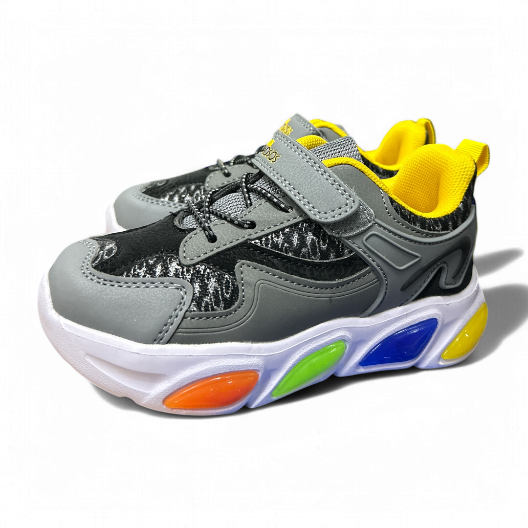 Croydon Niño Luces Aledan Gris/Colores
