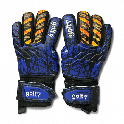 Guante Competencia Golty Hyperfaster Azul / Naranja