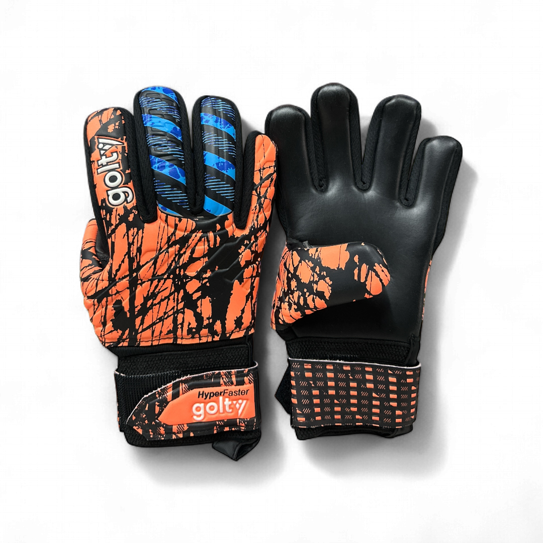 Guante Competencia Golty Hyperfaster Naranja / Azul