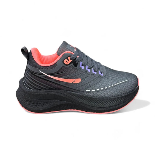 FR21A-03 Flyrunning Gris/Negro/Salmon