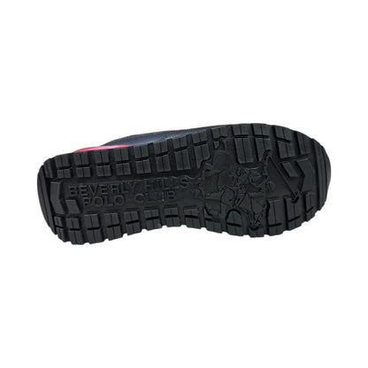 Polo Beverly Hills Borne Negro/Rojo