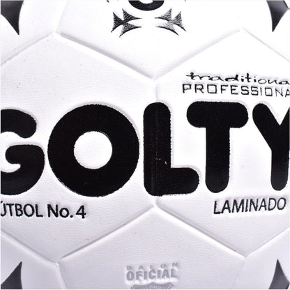 BALÓN DE FÚTBOL PROFESIONAL GOLTY TRADITIONAL No.4
