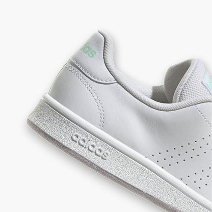 TENIS ADIDAS ADVANTAGE BASE COURT HP9386 BLANCO/MENTA