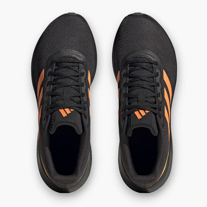 TENIS RUNNING ADIDAS RUNFALCON 3.0 NEGRO NARANJA NEGRO